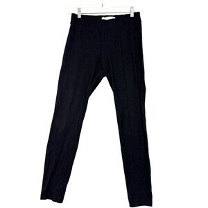 Old Navy Stevie Skinny Leggings Size S Black Front Seam Stretch Minimalist